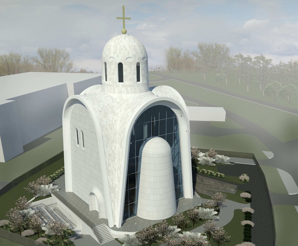 Η Ρωσική Εκκλησία για τον φουτουριστικό ναό στη Μόσχα
