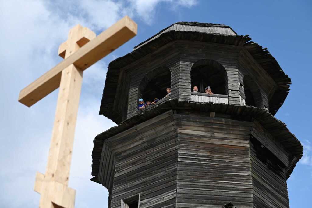 Στις ξύλινες εκκλησίες της Ρωσίας
