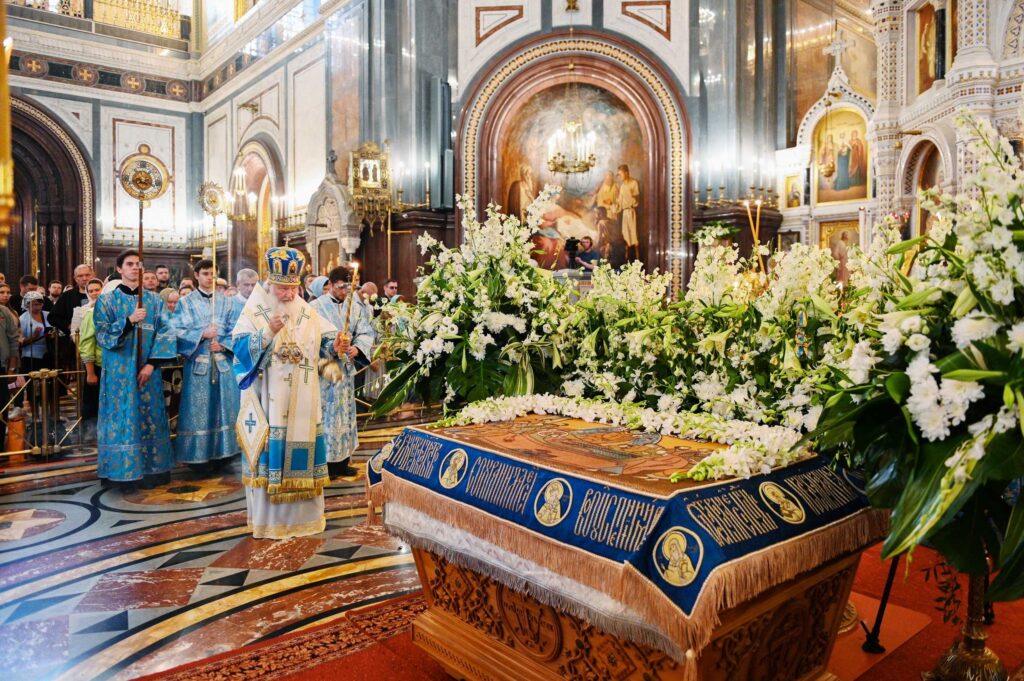 Ιερά Αγρυπνία από τον Πατριάρχη Μόσχας 