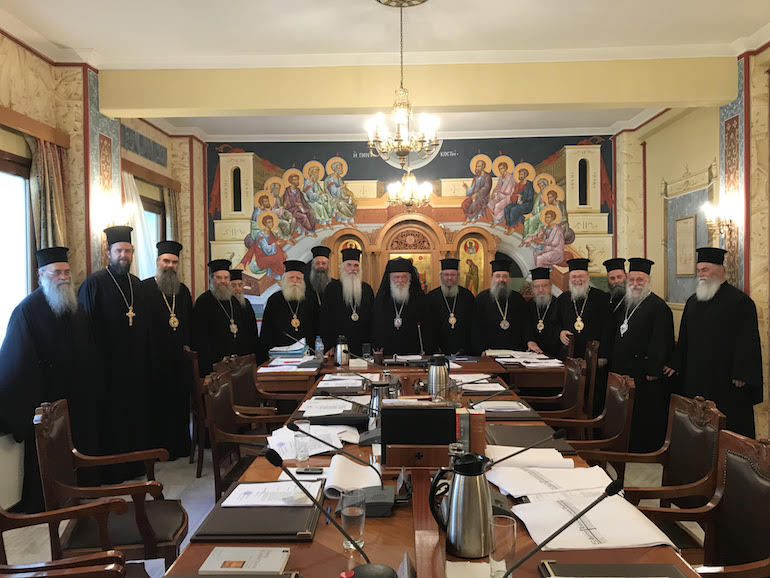 Church of Greece Holy Synod considers issue of Tomos of Autocephaly for Ukrainian Church