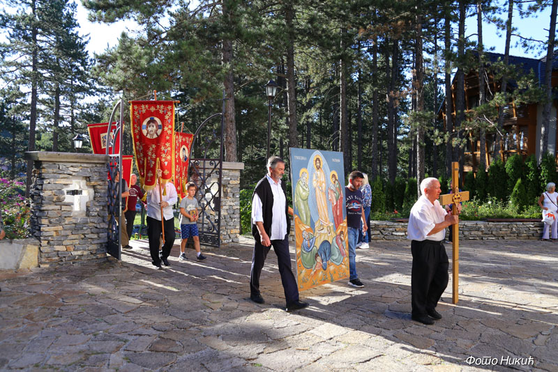 Слава храма Преображења Господњег на Златибору