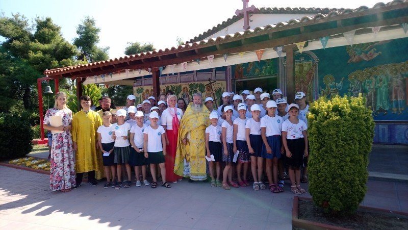 В Греции завершилась очередная смена катехизационного лагеря «Крынiчка» для белорусских детей