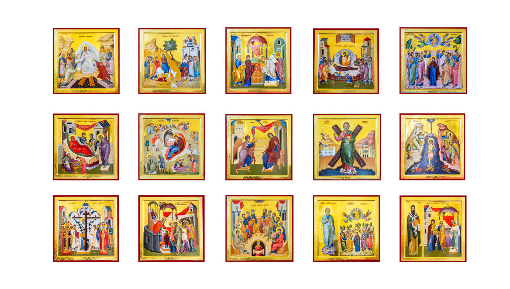 Monastery of Putna conveys 16 rare icons to Bucharest’s  Cathedral of the Salvation