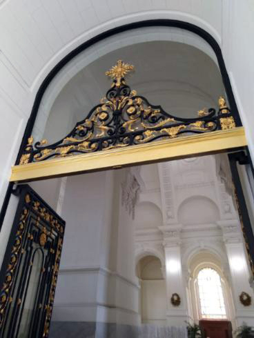 В Петропавловском соборе воссоздали врата великокняжеской усыпальницы