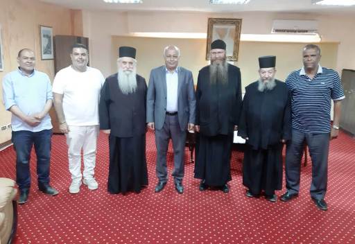 Οι μοναχοί της Αγίας Αικατερίνης Σινά συγχαίρουν τον νέο δήμαρχο