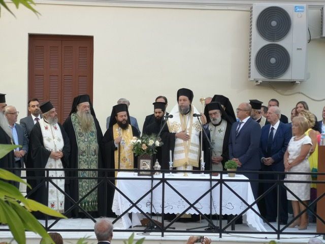 Ο Μητροπολίτης Ν. Ιωνίας στην ορκωμοσία του Δημάρχου Ηρακλείου Αττικής