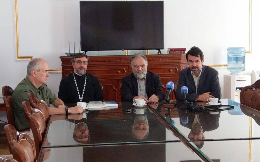 Profesorul Alexei Nesteruk la Facultatea „Justinian Patriarhul”