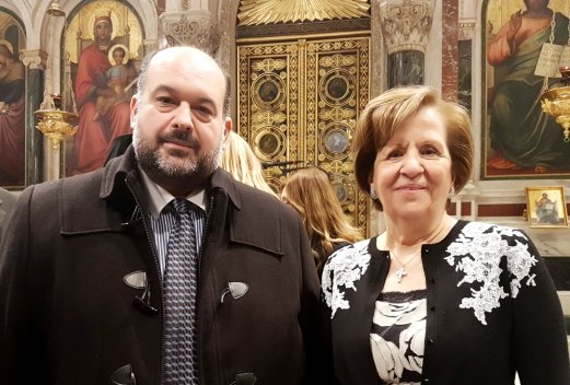 Χορεία ιεροψαλτών από Αθήνα στα Θυρανοίξια του Αγίου Κωνσταντίνου Καΐρου