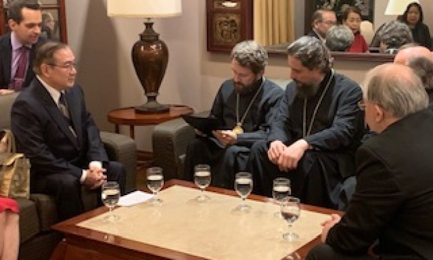 Митрополит Волоколамский Иларион встретился с министром иностранных дел Филиппин