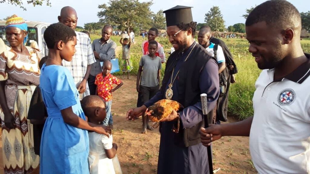 Orthodox Diocese of Gulu and Eastern Uganda – His Grace Bishop Silvester celebrated the feast of Dormition of Theotokos and visited Kanapa Orthodox community