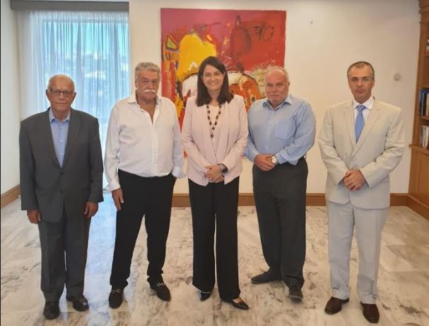 Συνάντηση Υπ. Παιδείας με το Πρ. του Κεντρικού Ισραηλιτικού Συμβουλίου Ελλάδος