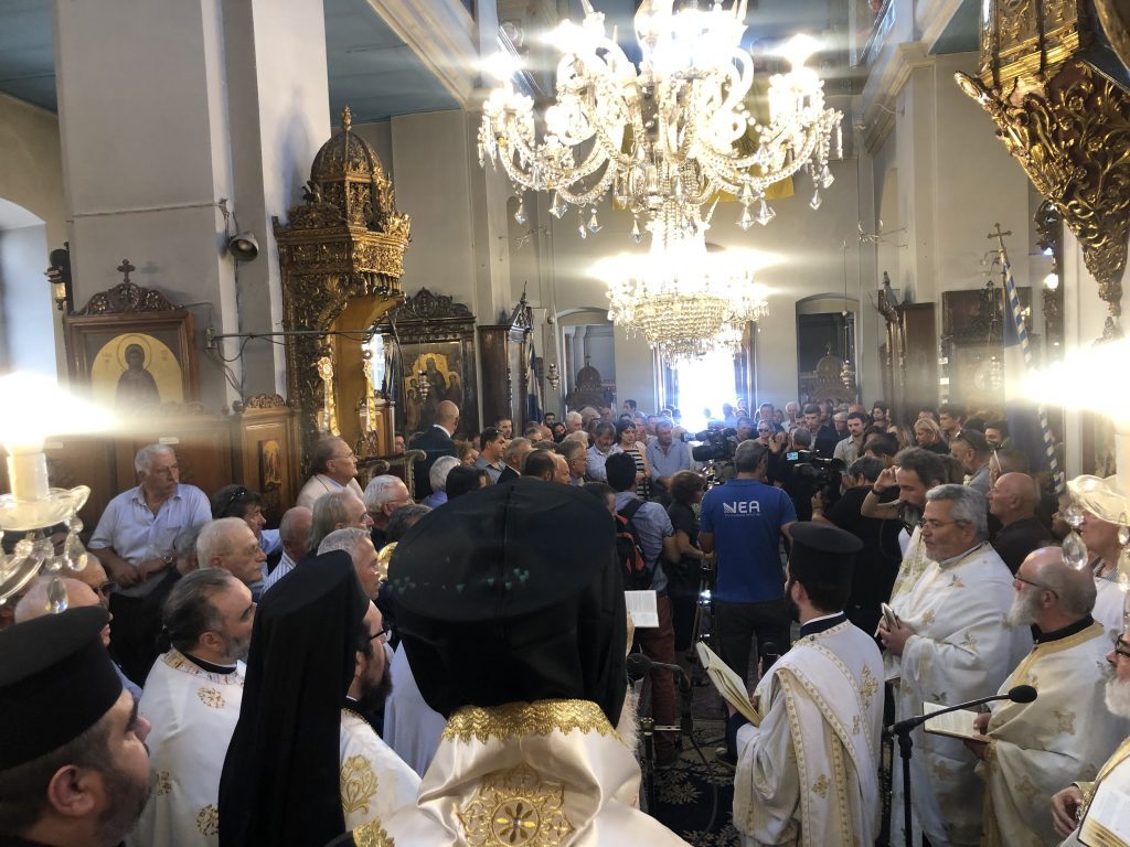 Το «ύστατο χαίρε» στον πρώην Δήμαρχο Χανίων Μανώλη Σκουλάκη