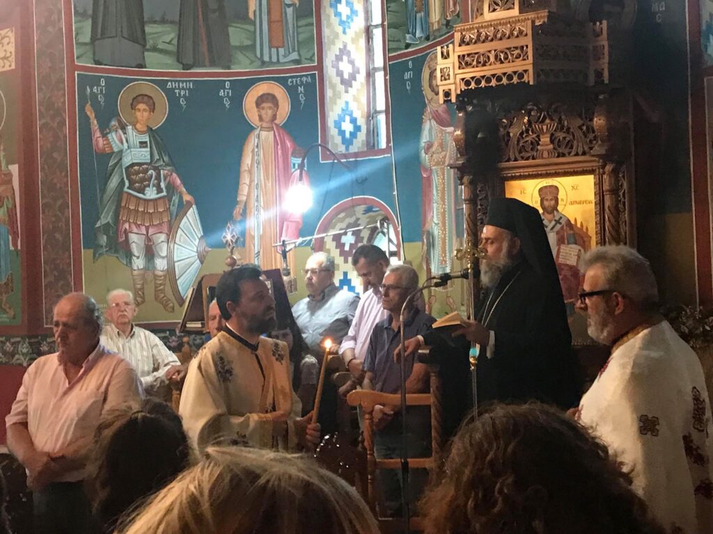 Για τη Θεοτόκο στα 1200 υψόμετρο του χωριού των Αγράφων