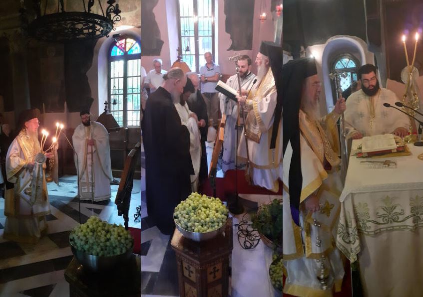 Tης Μεταμορφώσεως του Σωτήρος και χειροθεσία εις Πνευματικόν