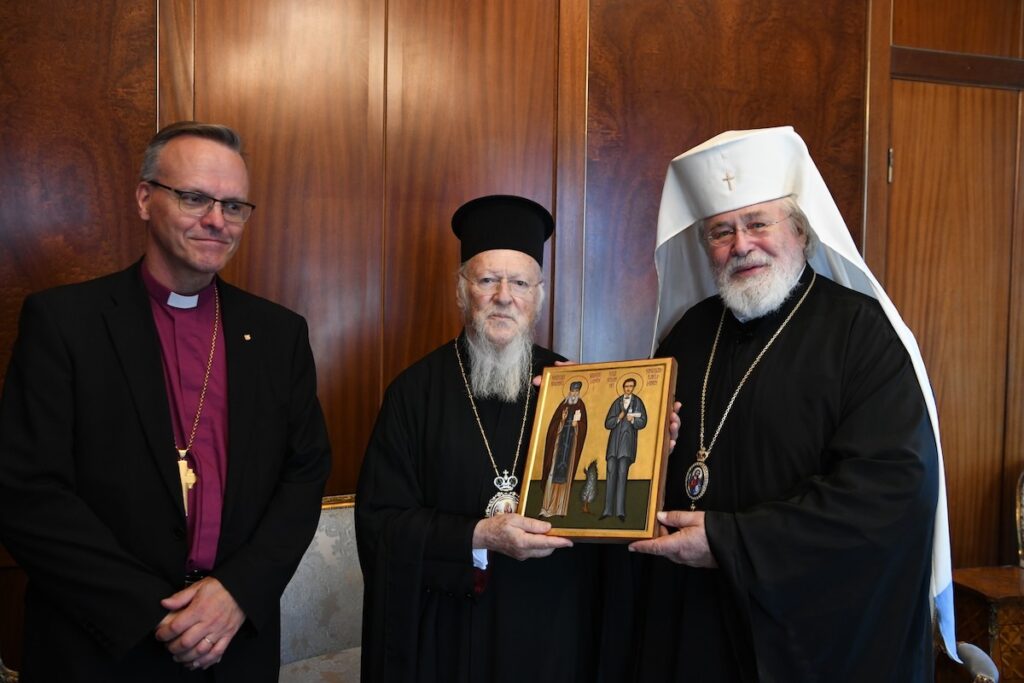 Ο Αρχιεπίσκοπος της Ορθοδόξου Αυτονόμου Εκκλησίας της Φιλλανδίας στο Οικουμενικό Πατριαρχείο