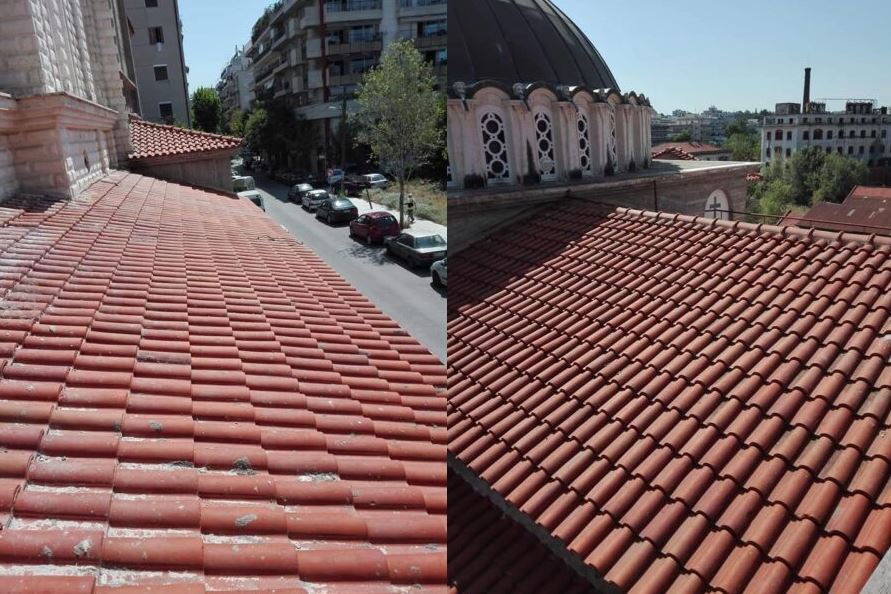 Αποκαταστάθηκε η σκεπή του Αγίου Φωτίου Θεσσαλονίκης