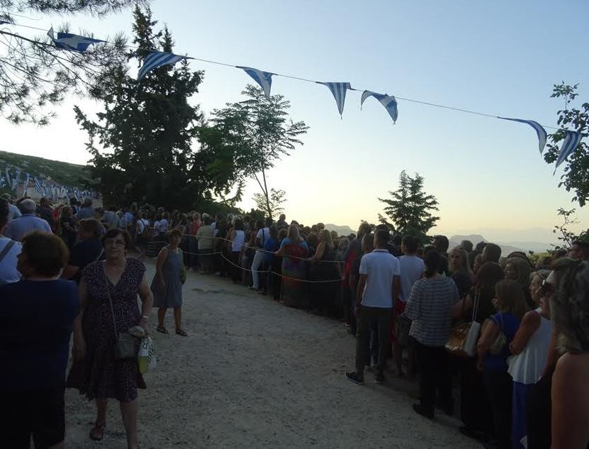 Η Απόδοσις της Κοιμήσεως της Θεοτόκου στην Ι.Μ. Κορίνθου