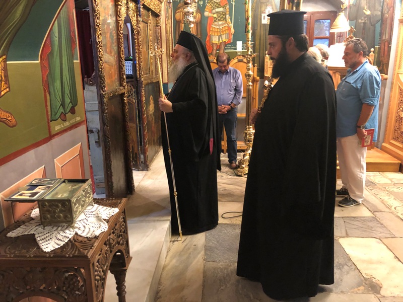 Μικρός Παρακλητικός Κανών στα Μάρμαρα της Πάρου