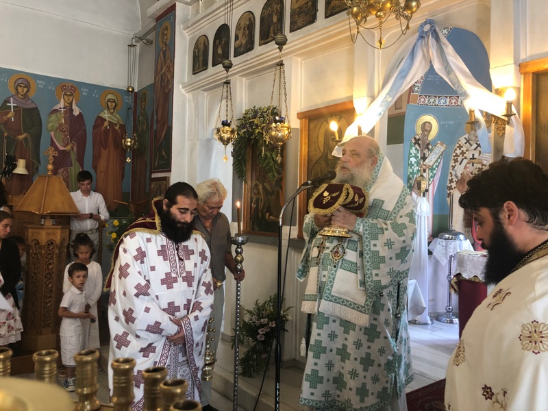 Στον Ι.Ν. Τιμίου Προδρόμου στον Απόλλωνα