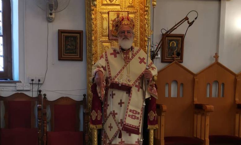 Ο Μητρ. Αρκαλοχωρίου στην Εξαρχία του Πατρ. Αλεξανδρείας στην Κύπρο