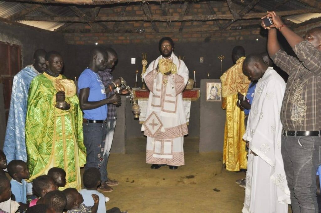 Θεία Λειτουργία στη βορειοανατολική Ουγκάντα