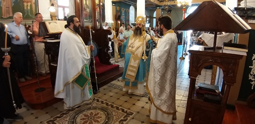 Θεία Λειτουργία στο Σούλι Κορινθίας