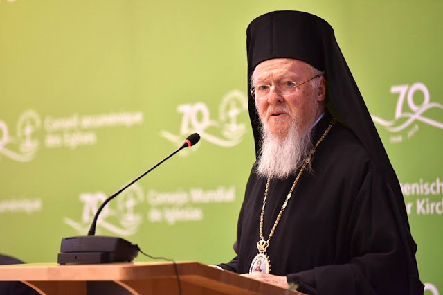Οικ. Πατριάρχης: “Η μέριμνα για το φυσικό περιβάλλον αποτελεί ουσιαστική έκφραση της εκκλησιαστικής ζωής”