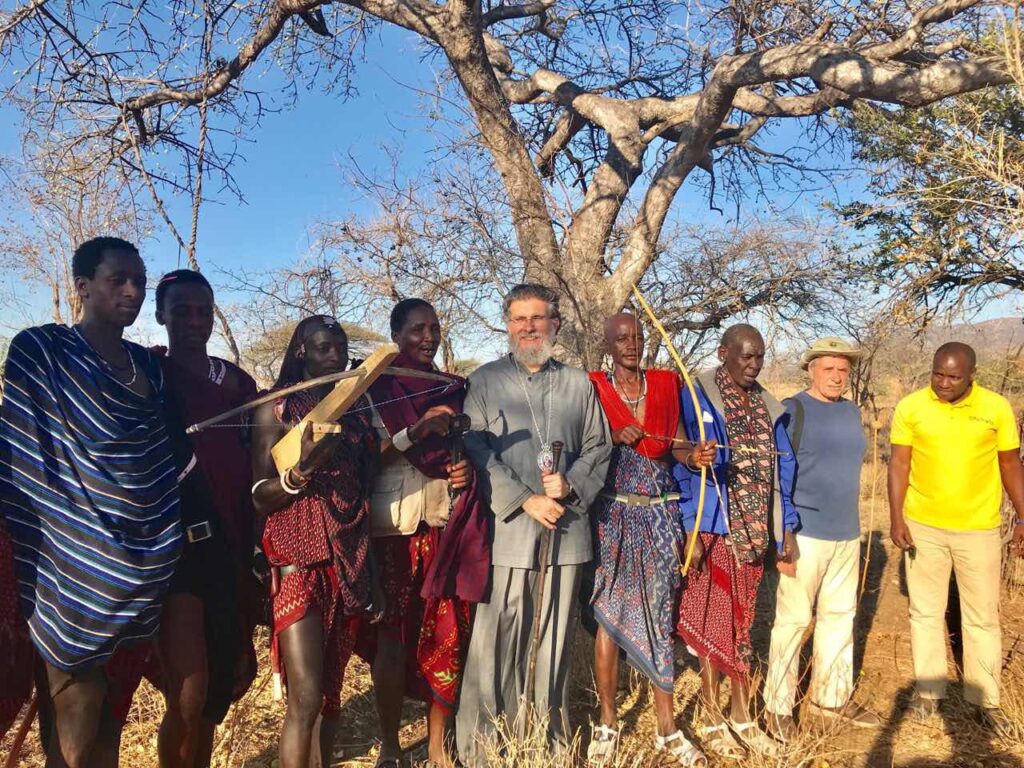 Παράκληση με τους Μασάι