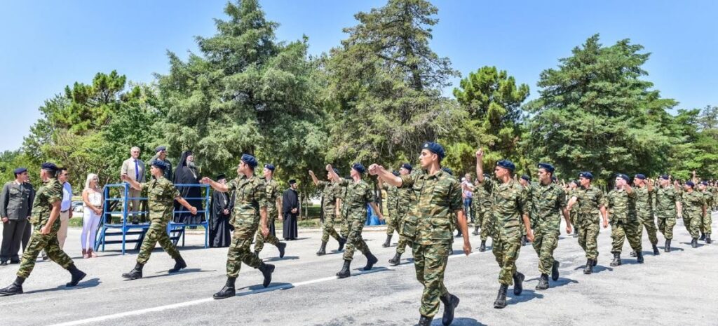 Ο Μητρ.Λαγκαδά στην Ορκωμοσία Νεοσυλλέκτων Οπλιτών