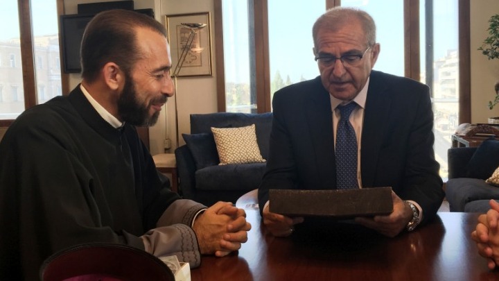 Με τον Αντώνη Διαματάρη συναντήθηκε ο Μητρ. Μπραζαβίλ