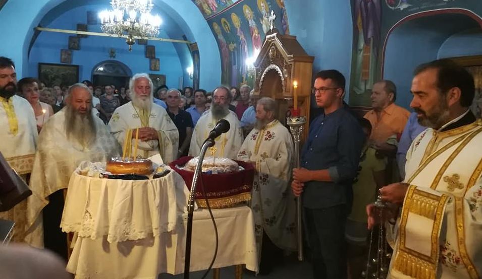 Η εορτή του Τιμίου Προδρόμου στο Περθώρι Τριπόλεως