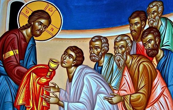 “Το άγιο αίμα του Κυρίου που κοινωνούμε, ποτίζει την ψυχή μας και της δίνει μεγάλη δύναμη”