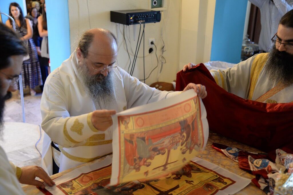 Ναό της Αγίας Πολυχρονίας εγκαινίασε ο Μητρ. Πατρών