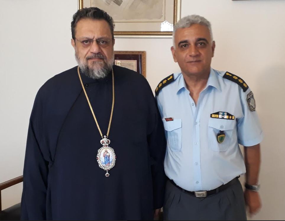 Στο Μητροπολίτη Μεσσηνίας ο Νέος Διευθυντής Αστυνομίας