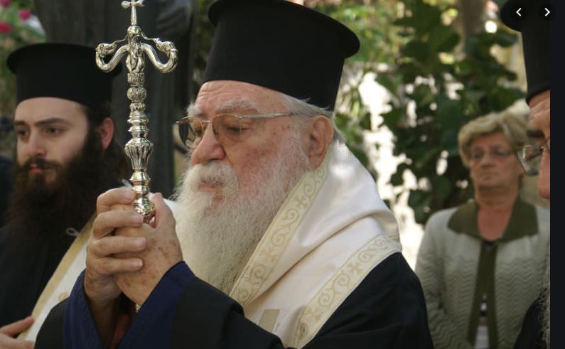 Metropolitan of Limnos & Aghios Efstratios reposed on Mon.