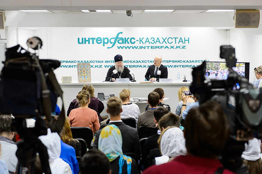 A press conference was held on the forthcoming visit of the Kursk-Root Icon of the Mother of God “of the Sign”
