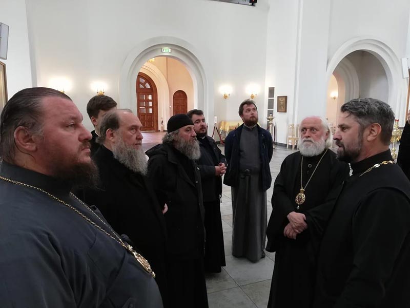 Глава Казахстанского Митрополичьего округа посетил новопостроенный храм в крупнейшем районе столицы Эстонии