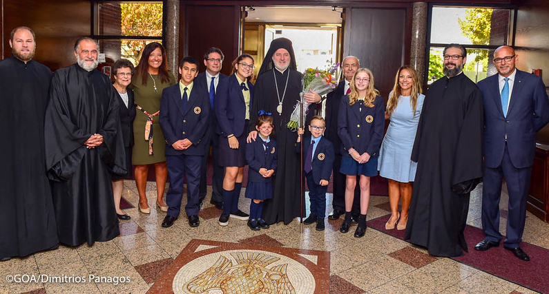 Agiasmos for the New School Year at St. Nicholas’ William Spyropoulos School