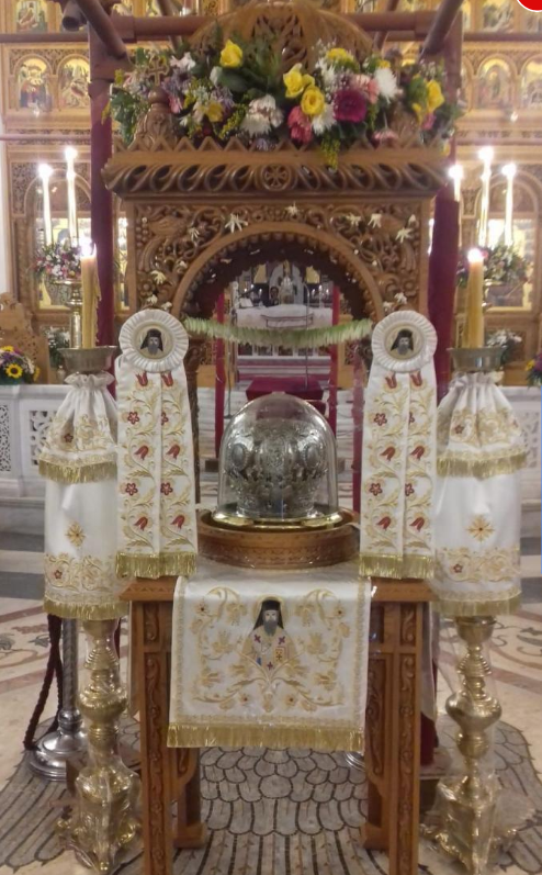 (Foto) Sărbătoarea mutării moaștelor Sfântului Ierarh Nectarie, Insula Eghina – 3 septembrie 2019