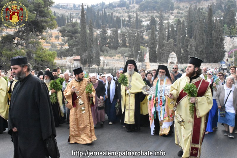 The Jerusalem Patriarchate celebrated the Apodosis of the Feast of the Dormition