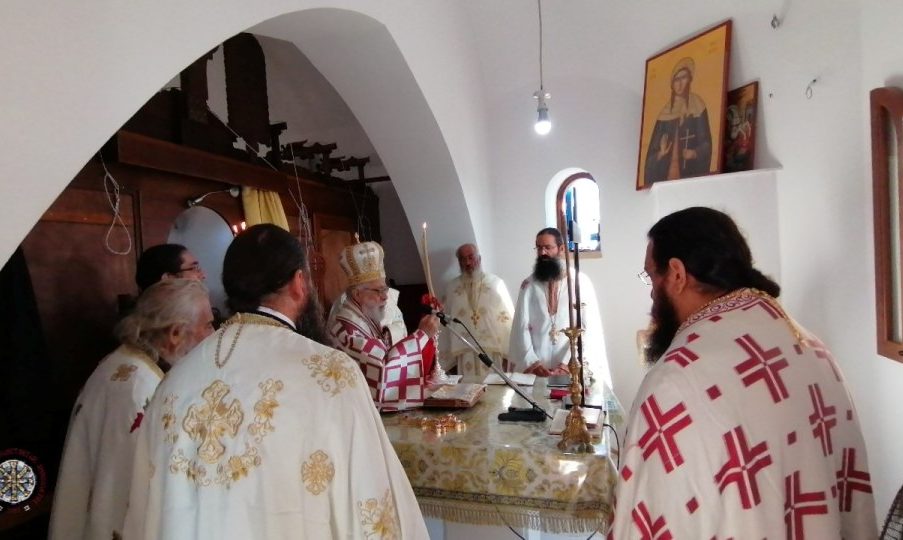 Με θρησκευτική ευλάβεια η εορτή της Αγίας Θέκλας στην Αμμόχωστο