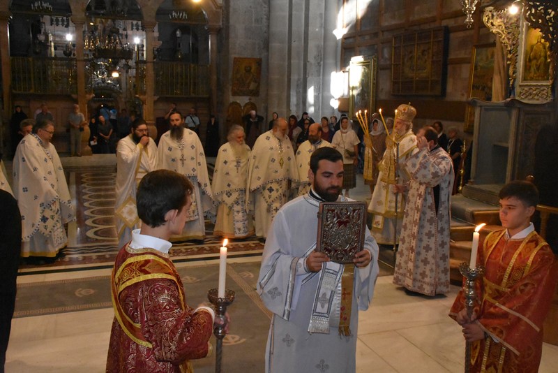 The Jerusalem Patriarchate celebrated the Feast of the Consecration of the Church of the Holy Sepulchre