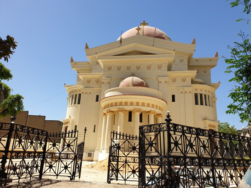 Re-dedication of historic Sts. Constantine & Helen Orthodox Cathedral in Cairo on Sat.