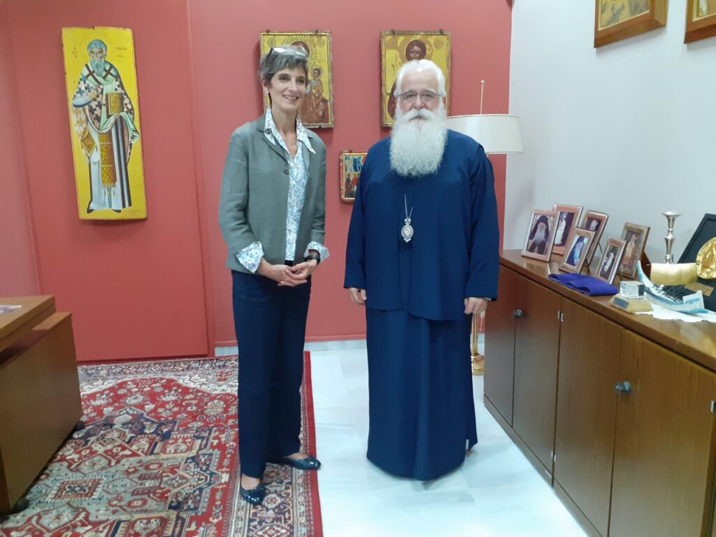 Στην Μητρ. Δημητριάδος η Βρετανίδα Πρέσβυς