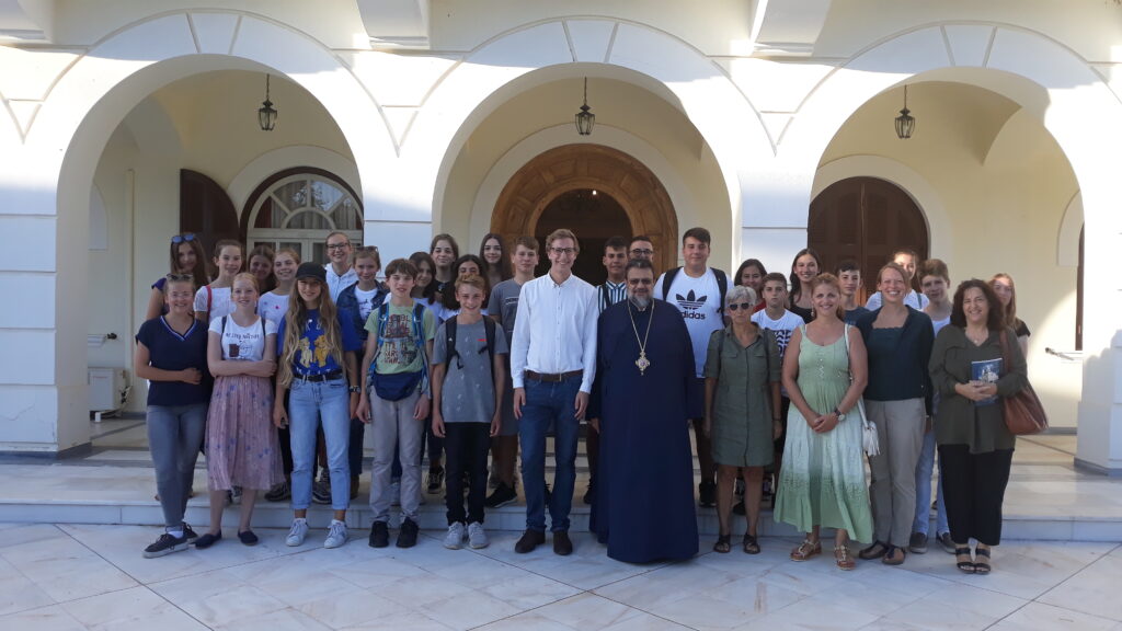 Επίσκεψη Γερμανών μαθητών στον Μητροπολίτη Μεσσηνίας