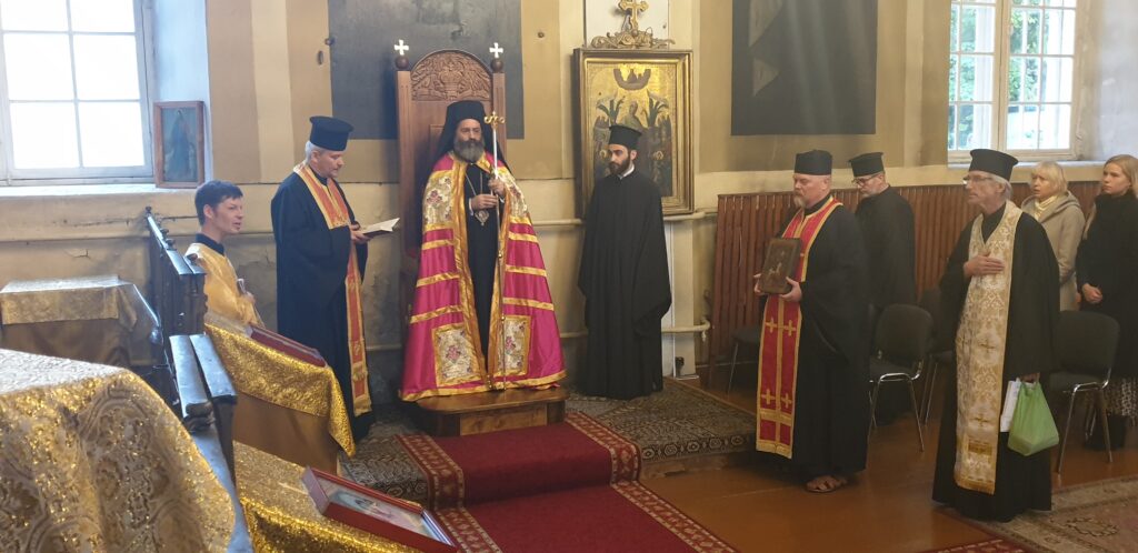 Ο Αρχιεπίσκοπος Μακάριος στην Εσθονία