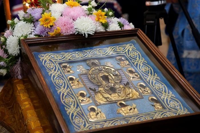 ЧУДОТВОРНАЯ КУРСКАЯ-КОРЕННАЯ ИКОНА БОЖИЕЙ МАТЕРИ «ЗНАМЕНИЕ» ПРИНЕСЕНА В СРЕДНЕАЗИАТСКИЙ МИТРОПОЛИЧИЙ ОКРУГ