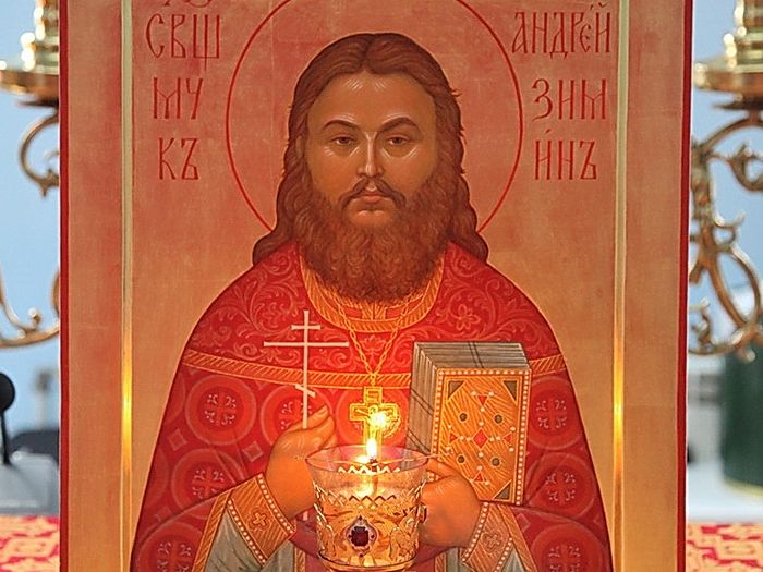 RUSSIAN ORTHODOX CHURCH GLORIFIES NEW SAINT — ARCHPRIEST ANDREI ZIMIN