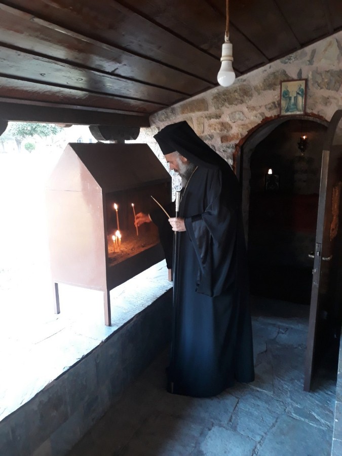 Θεία Λειτουργία στον Ιερό Ναό Αγ. Γεωργίου Λεύκης