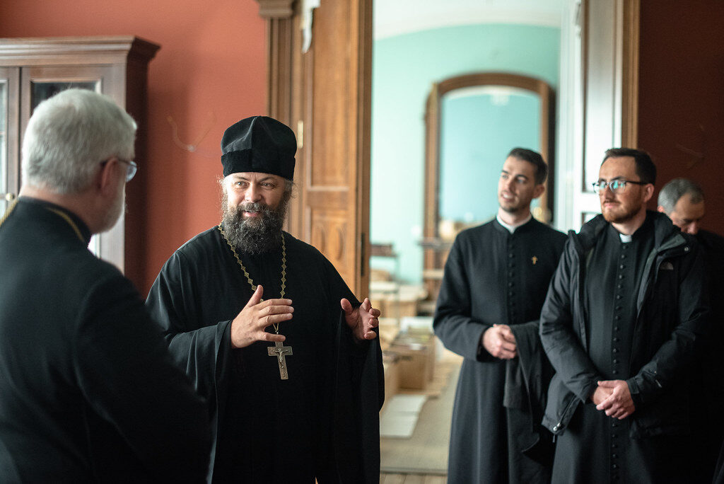 Делегация клириков и мирян Церкви Англии посетила Московскую духовную академию